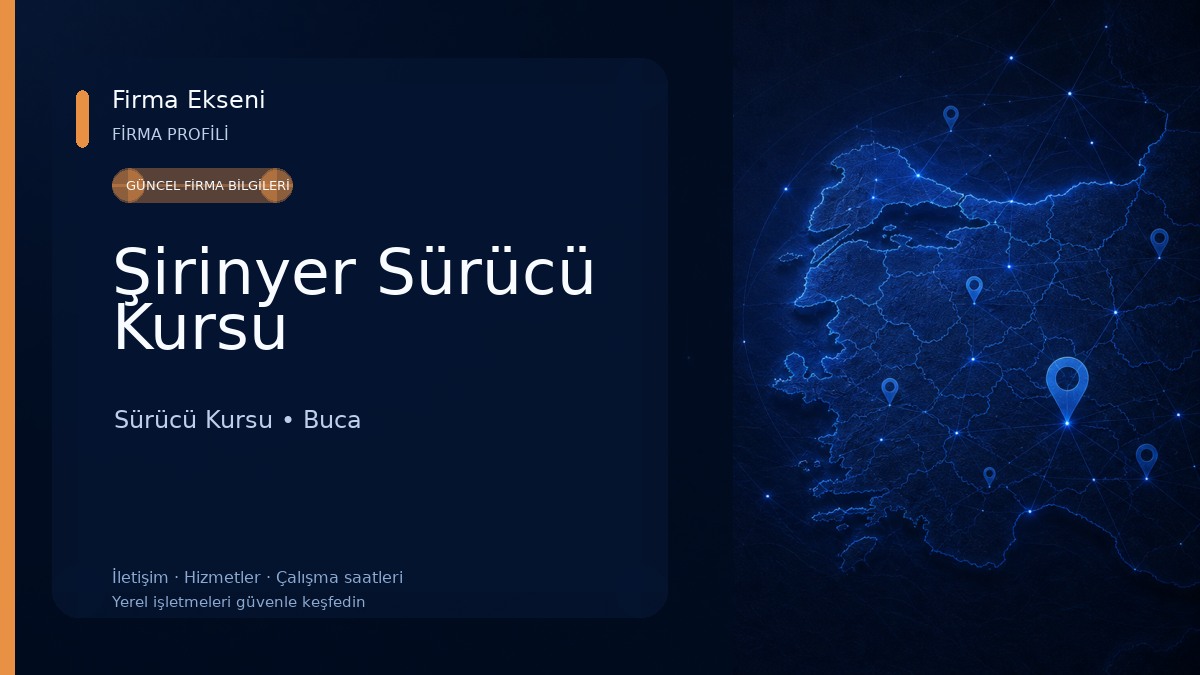 Şirinyer Sürücü Kursu Sürücü Kursu