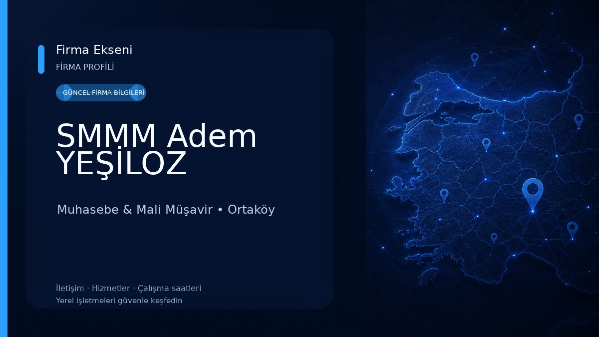 SMMM Adem YEŞİLOZ 