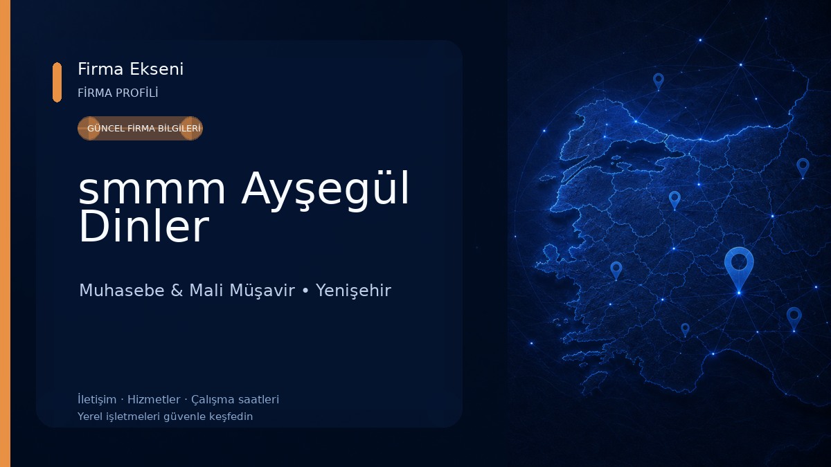 smmm Ayşegül Dinler 