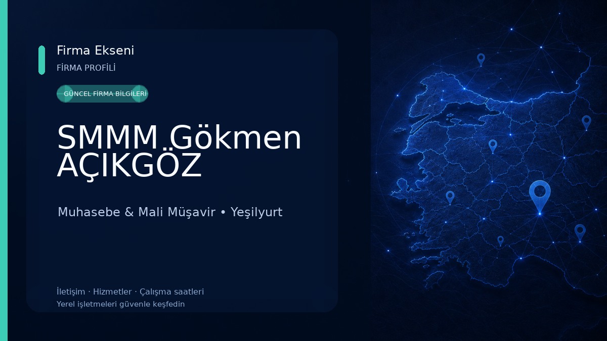SMMM Gökmen AÇIKGÖZ 