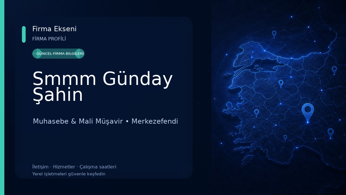 Smmm Günday Şahin 