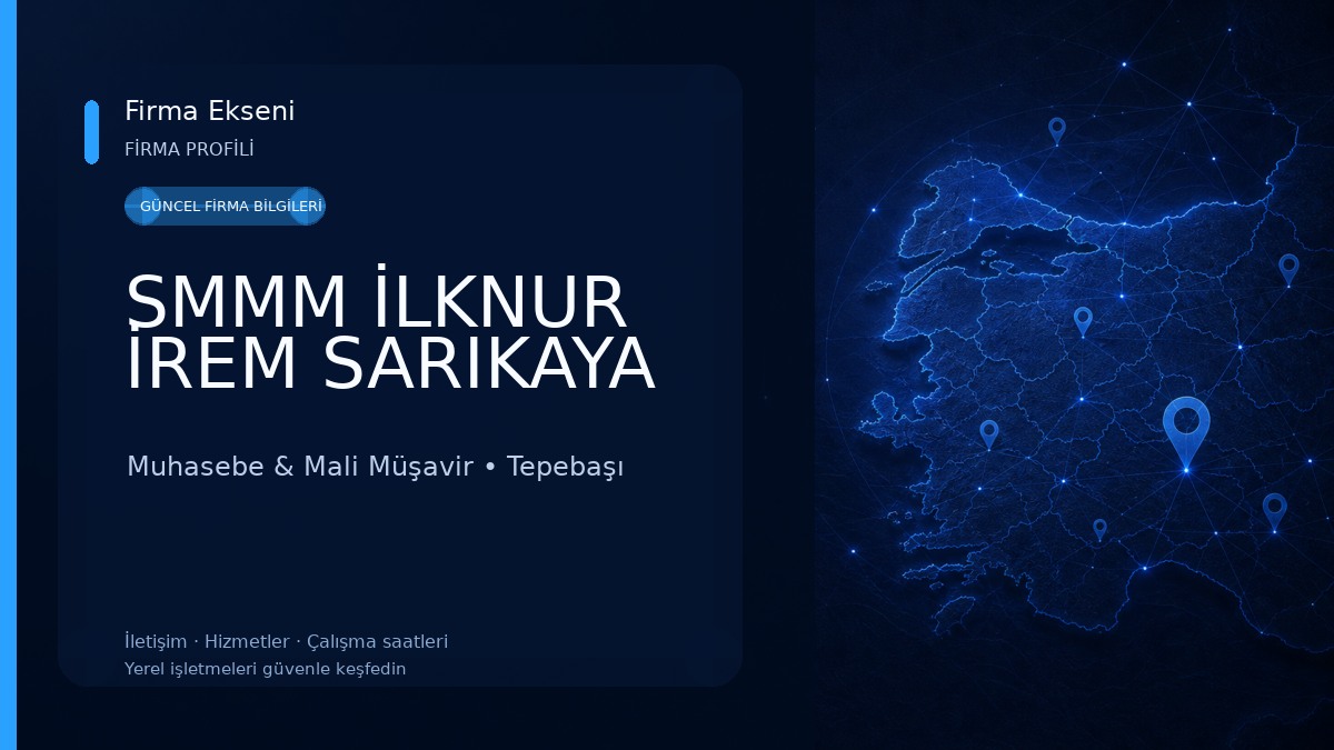 SMMM İLKNUR İREM SARIKAYA