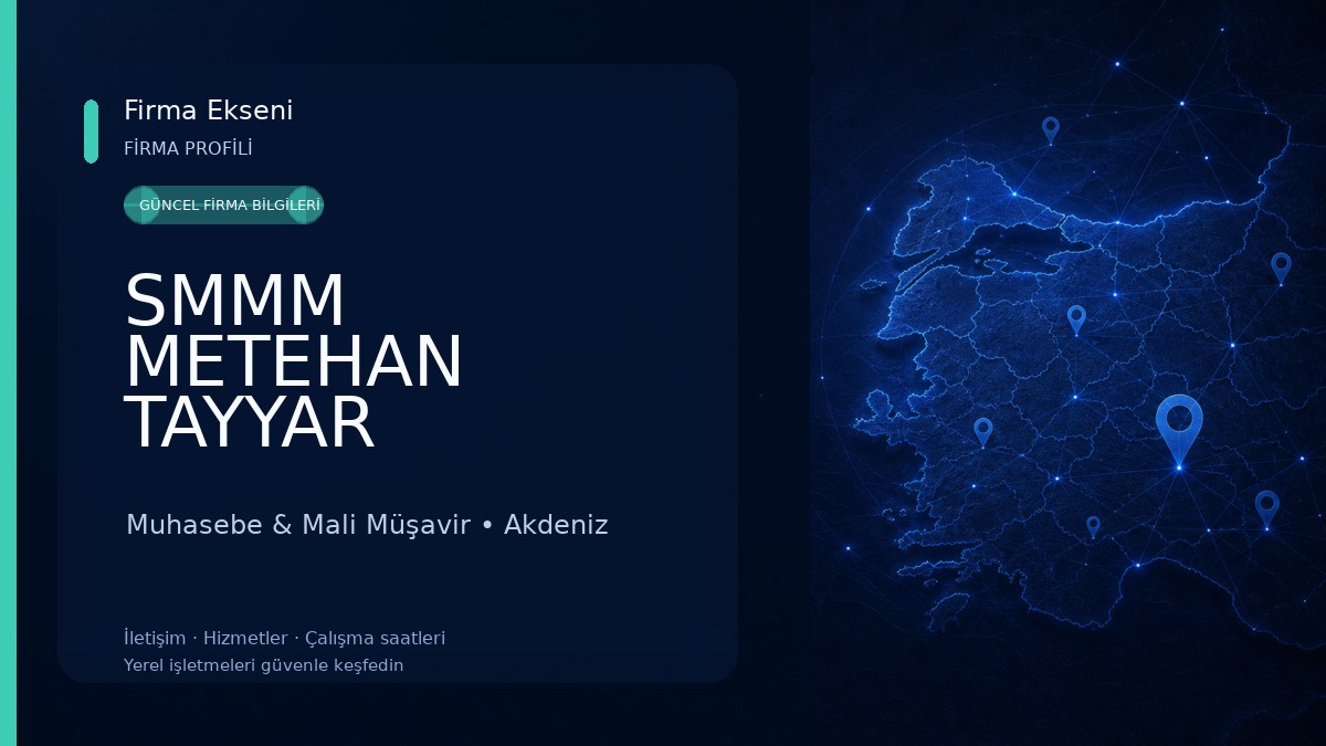 SMMM METEHAN TAYYAR 