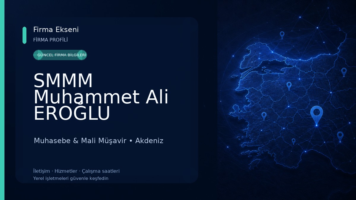 SMMM Muhammet Ali EROĞLU 