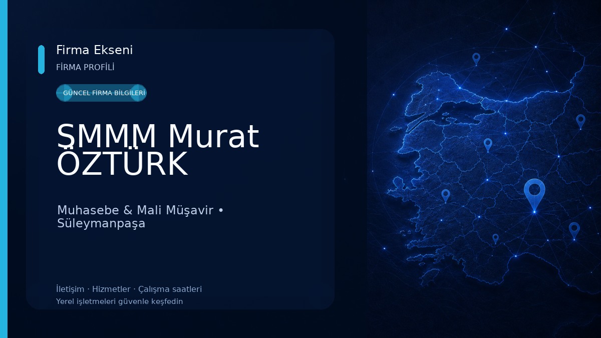 SMMM Murat ÖZTÜRK 