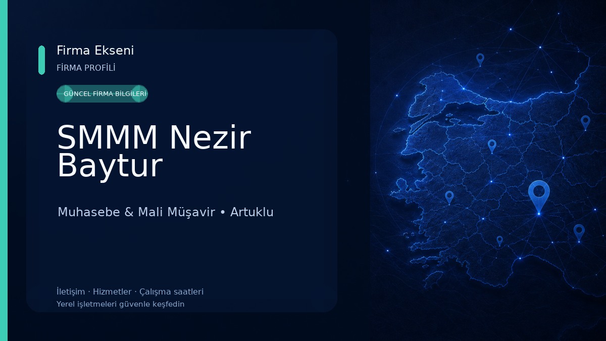SMMM Nezir Baytur Muhasebe & Mali Müşavir