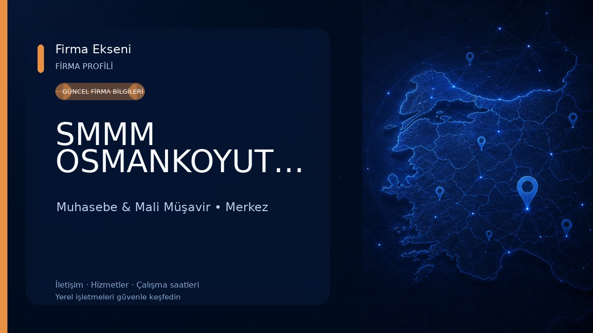 SMMM OSMANKOYUTÜRK