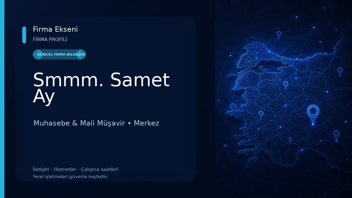 Smmm. Samet Ay 