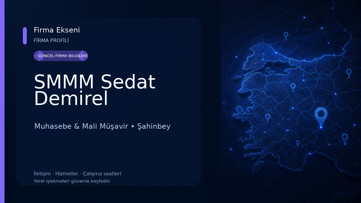 SMMM Sedat Demirel