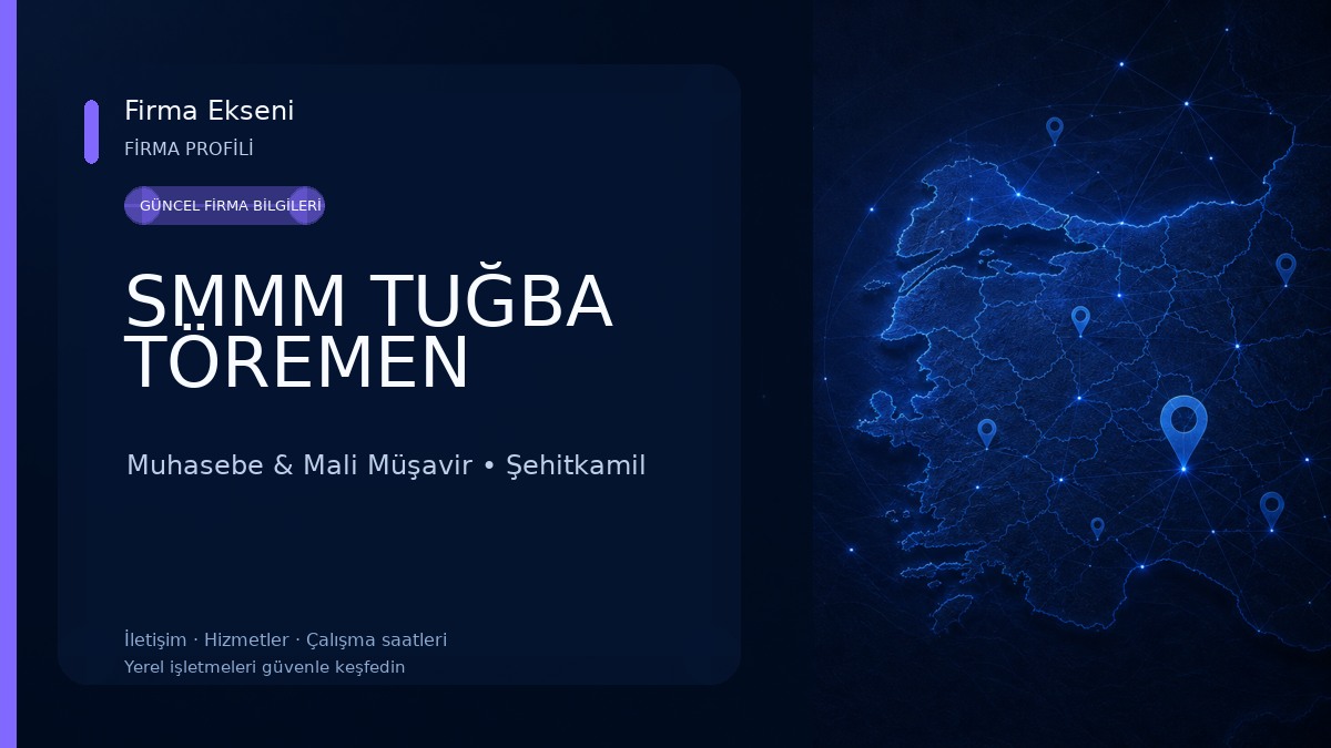 SMMM TUĞBA TÖREMEN 