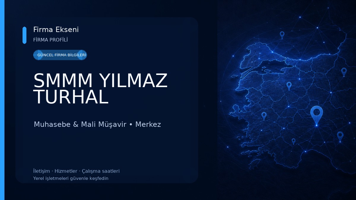 SMMM YILMAZ TURHAL 