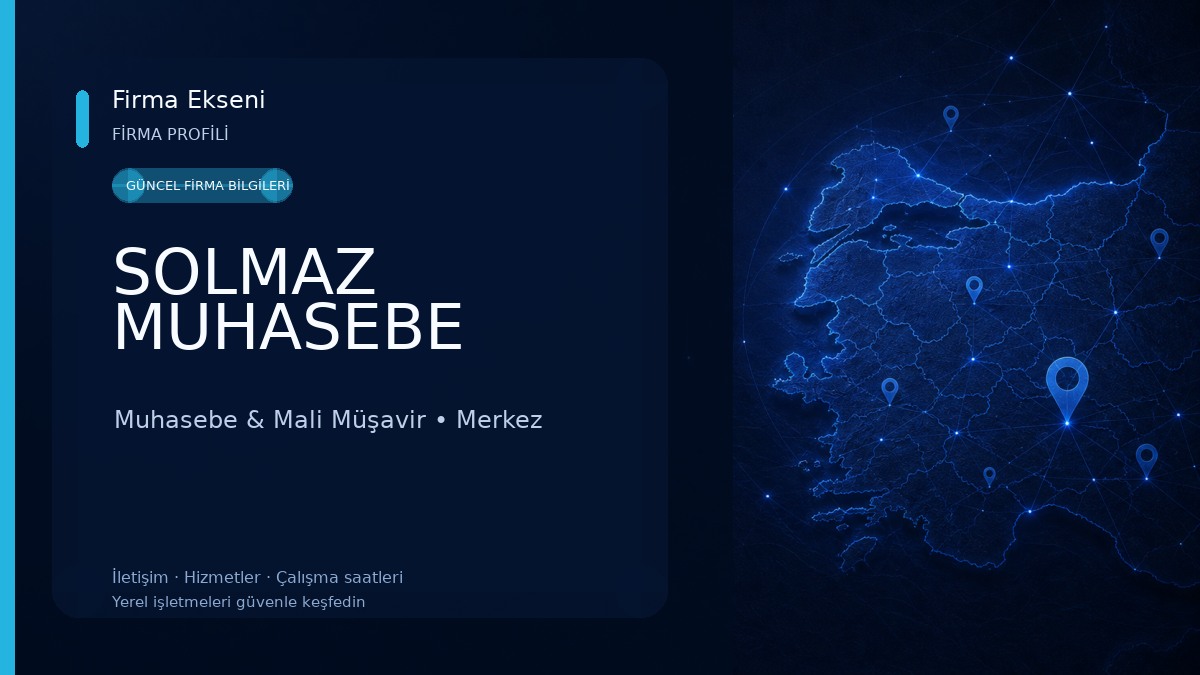 SOLMAZ MUHASEBE 