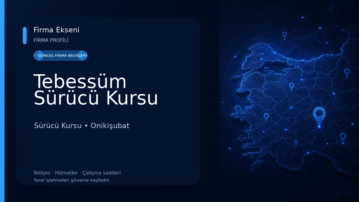Tebessüm Sürücü Kursu Sürücü Kursu