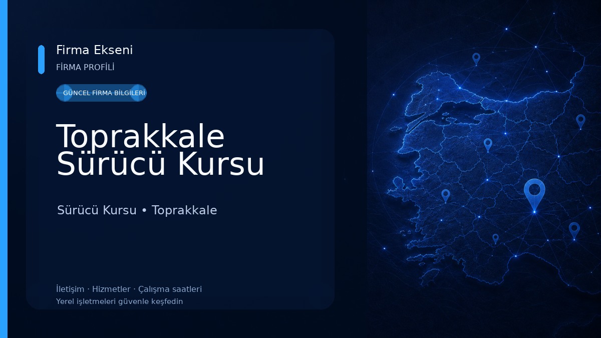 Toprakkale Sürücü Kursu Sürücü Kursu