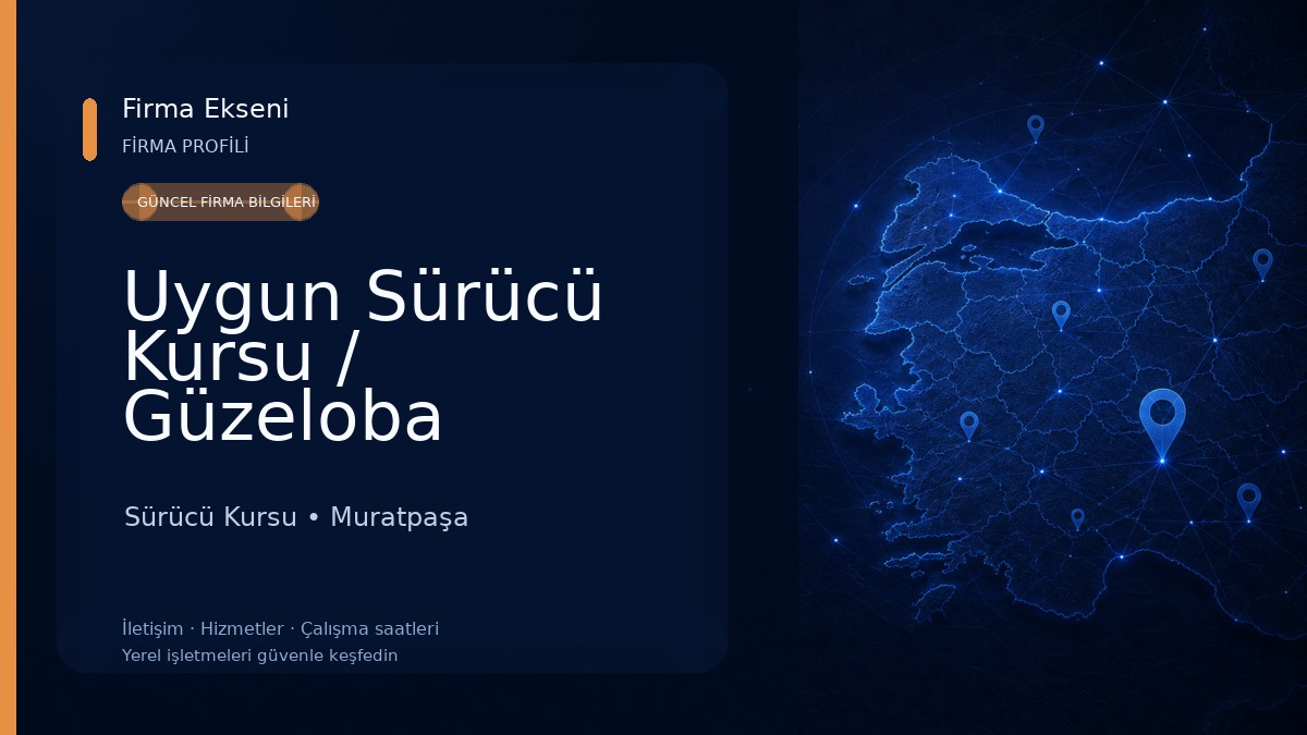 Uygun Sürücü Kursu / Güzeloba Sürücü Kursu