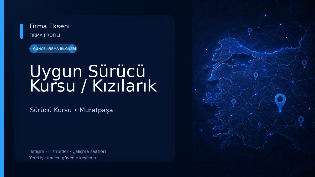 Uygun Sürücü Kursu / Kızılarık Sürücü Kursu