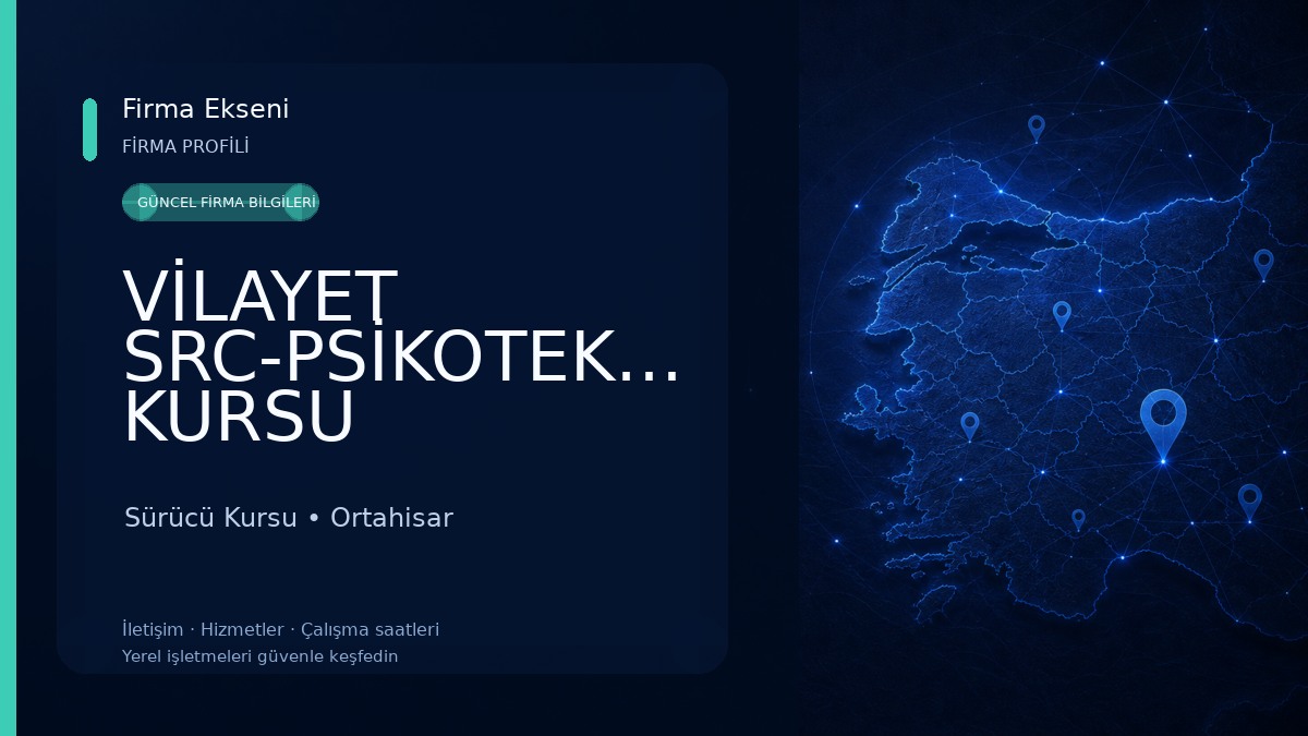 VİLAYET SRC-PSİKOTEKNİK KURSU