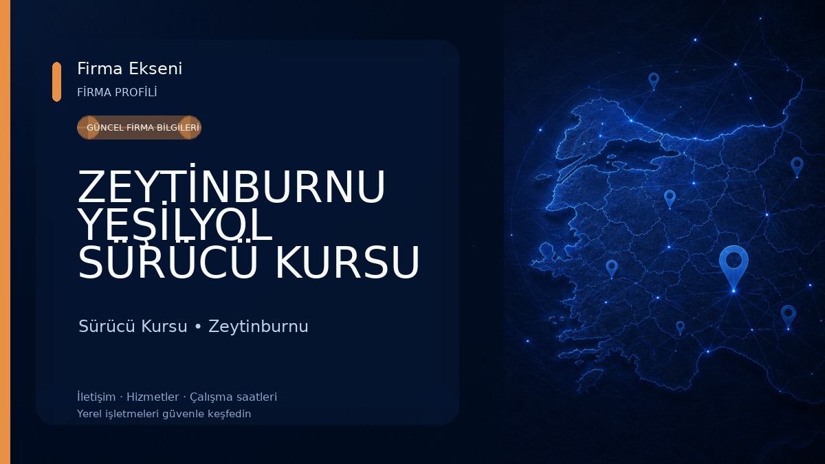 ZEYTİNBURNU YEŞİLYOL SÜRÜCÜ KURSU 12 AY TAKSİT İMKANIYLA Sürücü Kursu